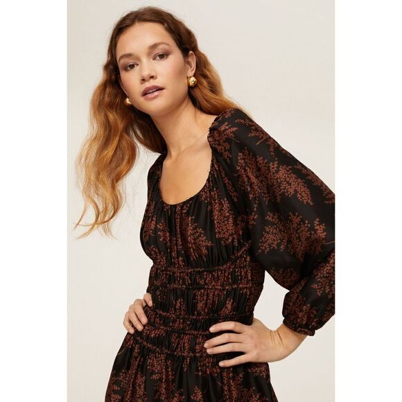 Rebecca Taylor Arden Blouson Sleeve Dress 💕 - Picture 4 of 8